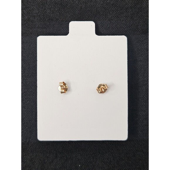 Vtg 5mm 14K Gold Clasp Pink Pearl 18" Necklace W/ Cultured Pearl Earrings - Picture 7 of 13